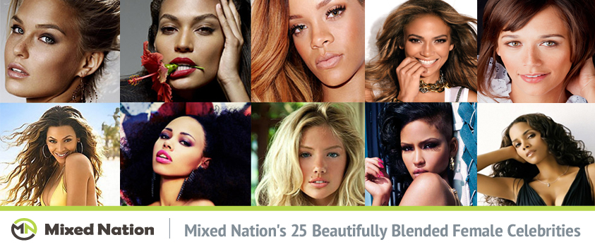 Most Beautiful Multiracial Women